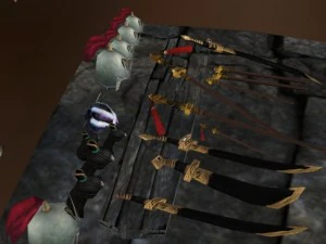 fantasy villege game set 3D Model