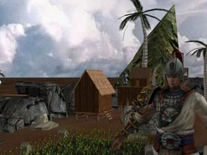 fantasy villege game set 3D Model