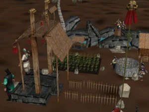 fantasy villege game set 3D Model