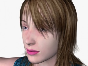 sexy girl aaisha 3D Model