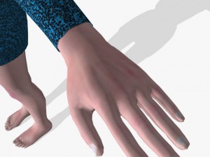 sexy girl aaisha 3D Model