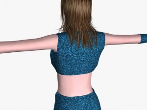 sexy girl aaisha 3D Model