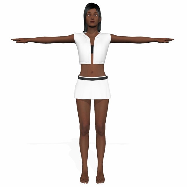 sexy female babli 3D मॉडल .c4d .max .obj .3ds .fbx .stl .blend 