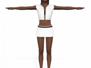 sexy female babli 3D Model