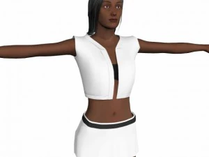 sexy female babli 3D Model