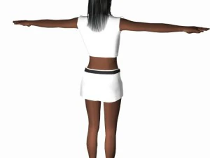 sexy female babli 3D Model