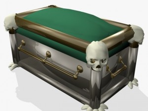 fantasy casket Modello 3D