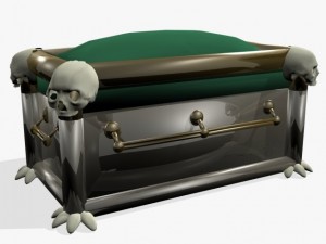 fantasy casket 3D Model