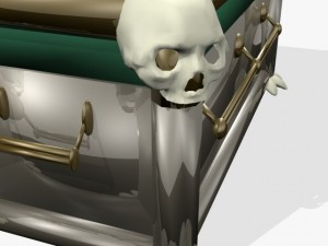fantasy casket 3D Model