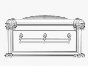 fantasy casket 3D Model