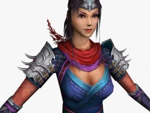 fantasy game charactor chandrika 3D Model