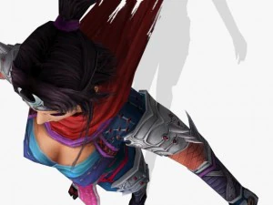 fantasy game charactor chandrika 3D Model