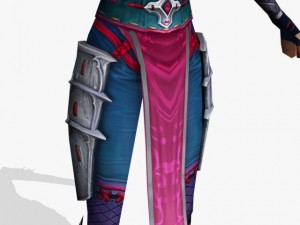 fantasy game charactor chandrika 3D Модель