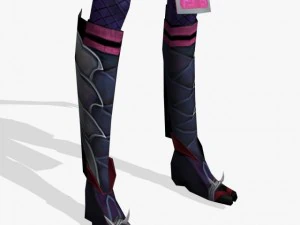 fantasy game charactor chandrika 3D Model