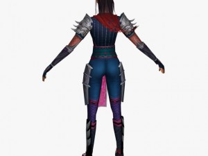 fantasy game charactor chandrika 3D Модель
