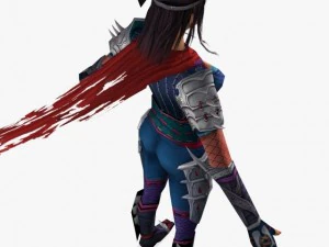 fantasy game charactor chandrika 3D Model