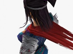 fantasy game charactor chandrika 3D Model