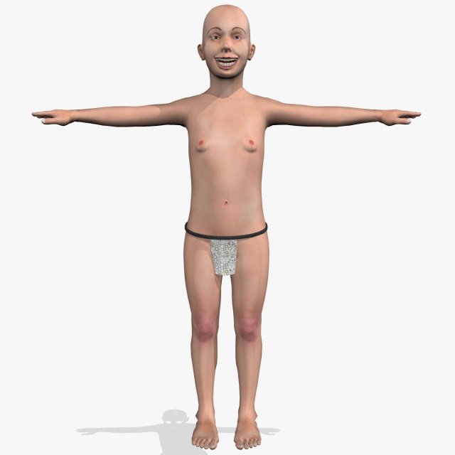 fantasy boy chunnu 3Dモデル .c4d .max .obj .3ds .fbx .stl .blend 