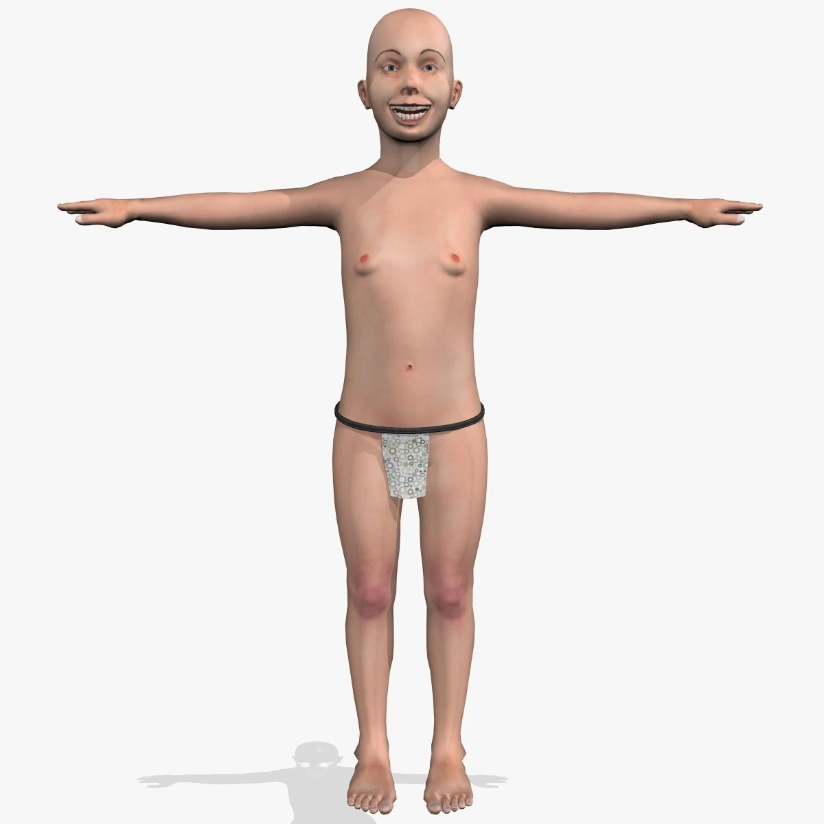 fantasy boy chunnu 3D Model .c4d .max .obj .3ds .fbx .stl .blend 