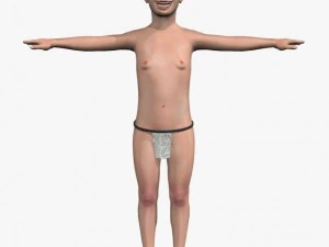 ファンタジー少年チュヌ 3Dモデル