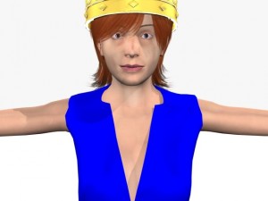 city queen heena 3D Модель