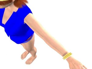 city queen heena 3D Model