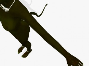 game character dark sundari Modelo 3D