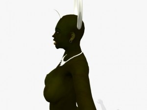 game character dark sundari Modelo 3D