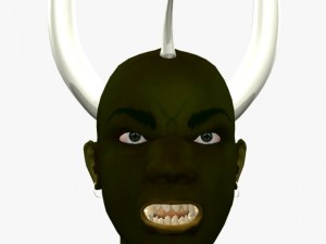 game character dark sundari Modelo 3D