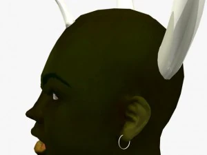 game character dark sundari 3D Model