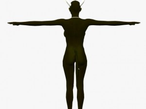 game character dark sundari Modelo 3D