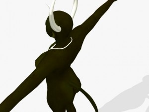 game character dark sundari Modelo 3D