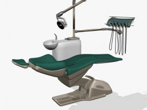 fantasy dentist chair 3D Model