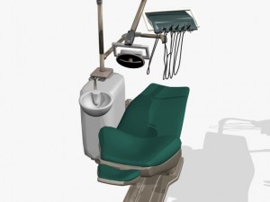 fantasy dentist chair 3D Модель