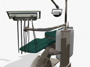 fantasy dentist chair 3D Модель