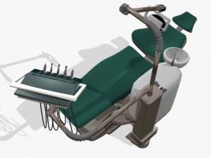 fantasy dentist chair 3D Модель