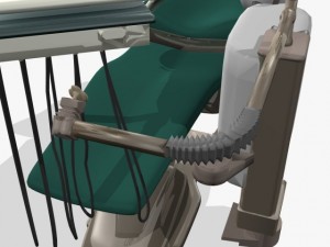 fantasy dentist chair 3D Модель