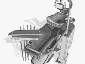 fantasy dentist chair 3D Модель