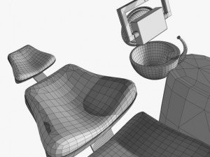 fantasy dentist chair 3D Модель
