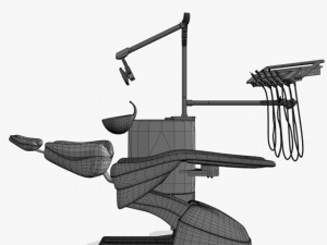 fantasy dentist chair 3D Модель
