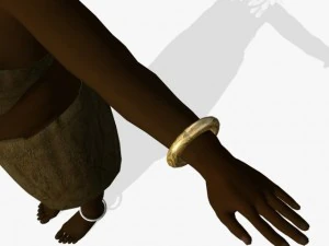fantasy female chameli 3D Model