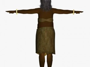 fantasy female chameli 3D Model
