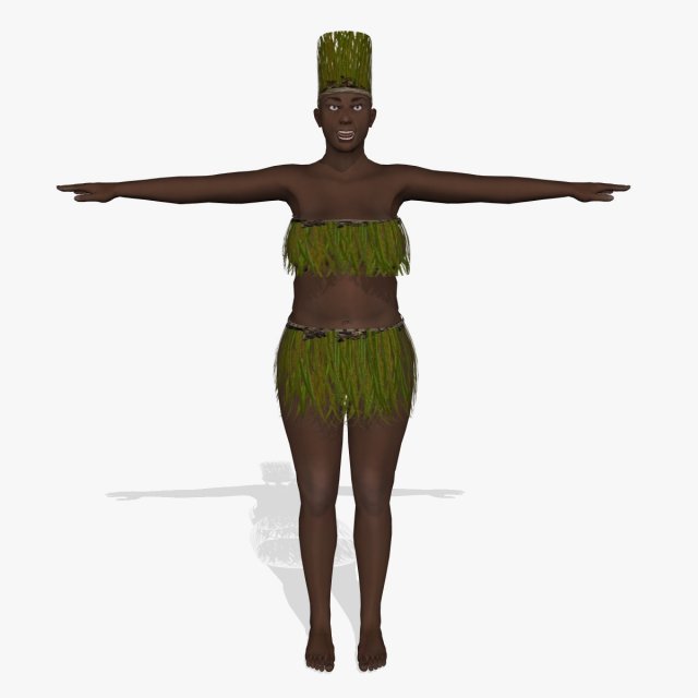 fantasy female rupa 3D Model .c4d .max .obj .3ds .fbx .stl .blend
