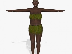 fantasy female rupa Modelo 3D