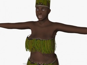 fantasy female rupa 3D Model