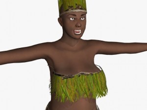 fantasy female rupa 3D Model
