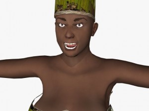 fantasy female rupa 3D Model