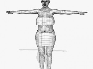 fantasy female rupa 3D Model