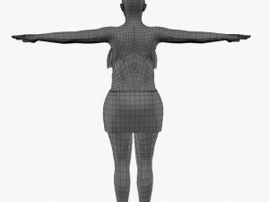 fantasy female rupa 3D Model