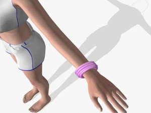 sexy girl krishta 3D Model